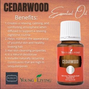 Young Living Cedarwood Essential Oil